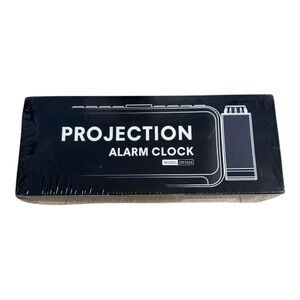 Brand New In Box Projection Alarm Clock – Model CR1024